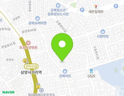 2-6 Samyang-ro 38ga-gil, Gangbuk-gu, Seoul, Republic of Korea Map