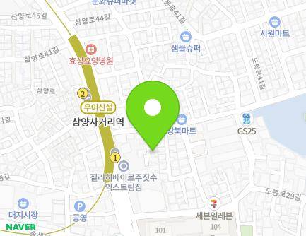 8-7 Samyang-ro 38-gil, Gangbuk-gu, Seoul, Republic of Korea Map