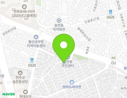 28-16 Solsaem-ro 60-gil, Gangbuk-gu, Seoul, Republic of Korea Map