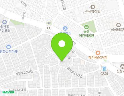 19-2 Solsaem-ro 60na-gil, Gangbuk-gu, Seoul, Republic of Korea Map