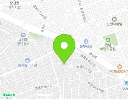 10-3 Solsaem-ro 60na-gil, Gangbuk-gu, Seoul, Republic of Korea Map