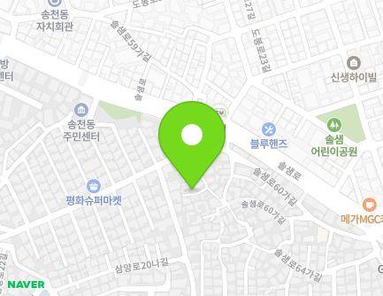 10-12 Solsaem-ro 60na-gil, Gangbuk-gu, Seoul, Republic of Korea Map