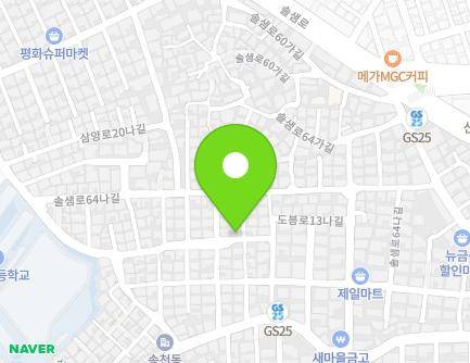 33-8 Solsaem-ro 64na-gil, Gangbuk-gu, Seoul, Republic of Korea Map