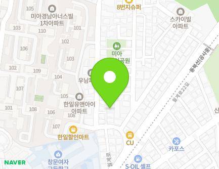 14-7 Wolgye-ro 21ga-gil, Gangbuk-gu, Seoul, Republic of Korea Map