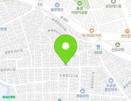 24-2 Solsaem-ro 64na-gil, Gangbuk-gu, Seoul, Republic of Korea Map