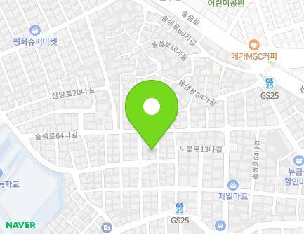 33-6 Solsaem-ro 64na-gil, Gangbuk-gu, Seoul, Republic of Korea Map