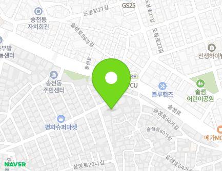 5-2 Solsaem-ro 60-gil, Gangbuk-gu, Seoul, Republic of Korea Map