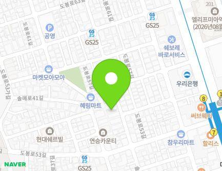 31 Solmae-ro 43-gil, Gangbuk-gu, Seoul, Republic of Korea Map