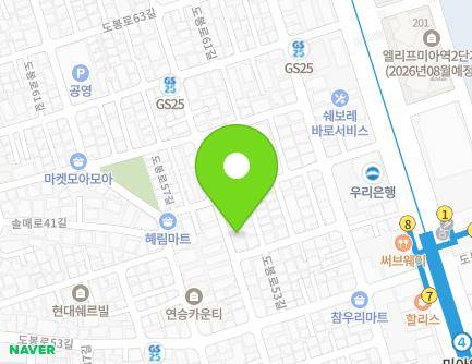 34 Solmae-ro 43-gil, Gangbuk-gu, Seoul, Republic of Korea Map