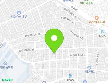 37-4 Solsaem-ro 64na-gil, Gangbuk-gu, Seoul, Republic of Korea Map