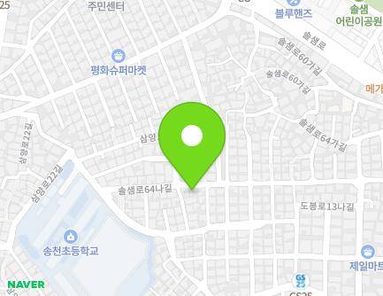 49 Solsaem-ro 64na-gil, Gangbuk-gu, Seoul, Republic of Korea Map