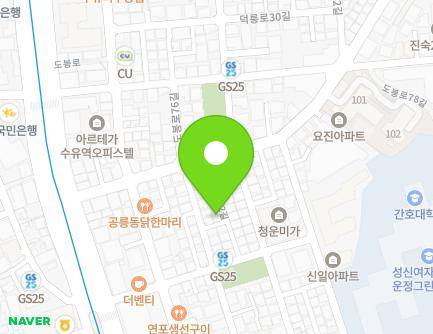 23-9 Dobong-ro 72-gil, Gangbuk-gu, Seoul, Republic of Korea Map