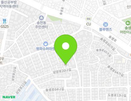 46-59 Samyang-ro 20na-gil, Gangbuk-gu, Seoul, Republic of Korea Map