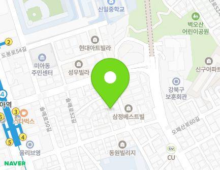 29-8 Dobong-ro 50-gil, Gangbuk-gu, Seoul, Republic of Korea Map