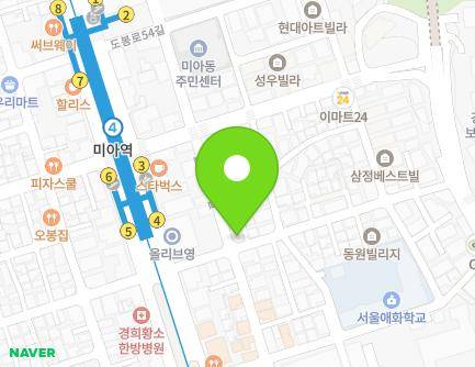 11 Dobong-ro 50-gil, Gangbuk-gu, Seoul, Republic of Korea Map