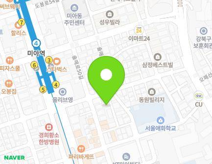 16-6 Dobong-ro 50-gil, Gangbuk-gu, Seoul, Republic of Korea Map