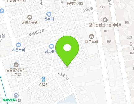 8-2 Dobong-ro 18ga-gil, Gangbuk-gu, Seoul, Republic of Korea Map