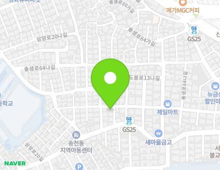 82-7 Dobong-ro 13-gil, Gangbuk-gu, Seoul, Republic of Korea Map