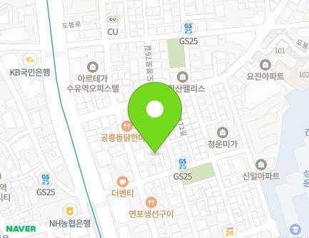 17-5 Dobong-ro 72-gil, Gangbuk-gu, Seoul, Republic of Korea Map