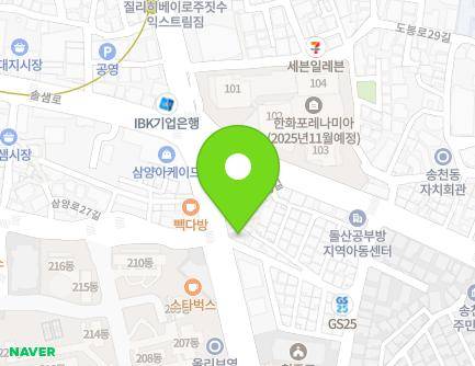 166 Samyang-ro, Gangbuk-gu, Seoul, Republic of Korea Map