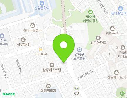 281 Opaesan-ro, Gangbuk-gu, Seoul, Republic of Korea Map