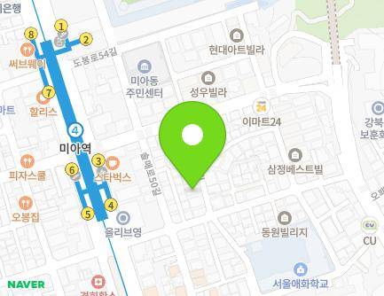 16 Solmae-ro 52-gil, Gangbuk-gu, Seoul, Republic of Korea Map