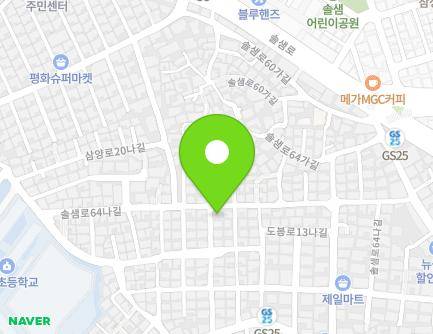 37 Solsaem-ro 64na-gil, Gangbuk-gu, Seoul, Republic of Korea Map