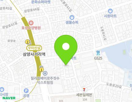 14-5 Samyang-ro 38-gil, Gangbuk-gu, Seoul, Republic of Korea Map