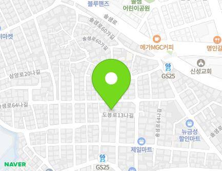 21-10 Dobong-ro 13na-gil, Gangbuk-gu, Seoul, Republic of Korea Map