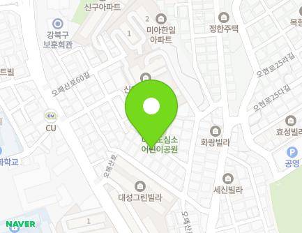 20-9 Opaesan-ro 52ma-gil, Gangbuk-gu, Seoul, Republic of Korea Map