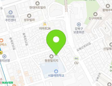 28 Solmae-ro 54-gil, Gangbuk-gu, Seoul, Republic of Korea Map