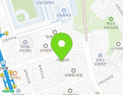 6-2 Solmae-ro 54-gil, Gangbuk-gu, Seoul, Republic of Korea Map