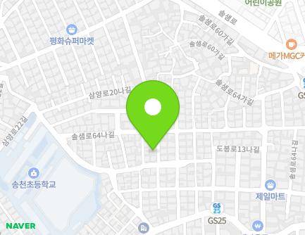 43-6 Solsaem-ro 64na-gil, Gangbuk-gu, Seoul, Republic of Korea Map