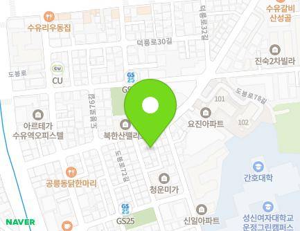 36-6 Dobong-ro 76-gil, Gangbuk-gu, Seoul, Republic of Korea Map