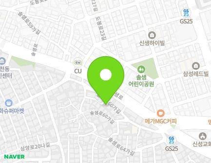 18 Solsaem-ro 60ga-gil, Gangbuk-gu, Seoul, Republic of Korea Map