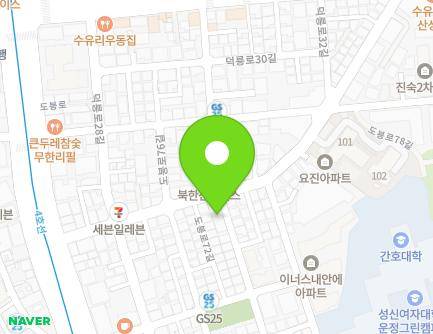 40 Deongneung-ro 30-gil, Gangbuk-gu, Seoul, Republic of Korea Map