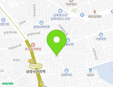 6 Samyang-ro 38da-gil, Gangbuk-gu, Seoul, Republic of Korea Map