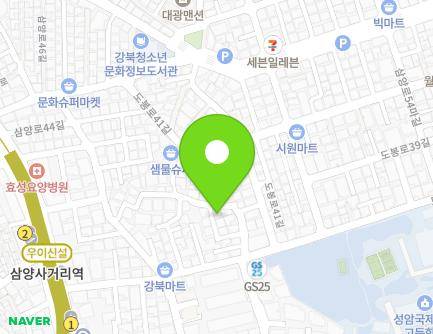 24 Samyang-ro 38da-gil, Gangbuk-gu, Seoul, Republic of Korea Map