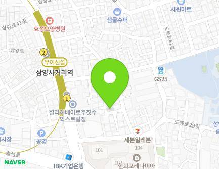 14-15 Samyang-ro 38-gil, Gangbuk-gu, Seoul, Republic of Korea Map