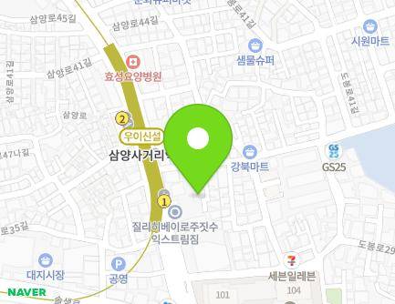 8-8 Samyang-ro 38-gil, Gangbuk-gu, Seoul, Republic of Korea Map