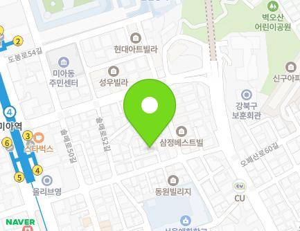 29-5 Dobong-ro 50-gil, Gangbuk-gu, Seoul, Republic of Korea Map