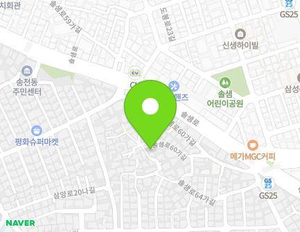 13 Solsaem-ro 60na-gil, Gangbuk-gu, Seoul, Republic of Korea Map