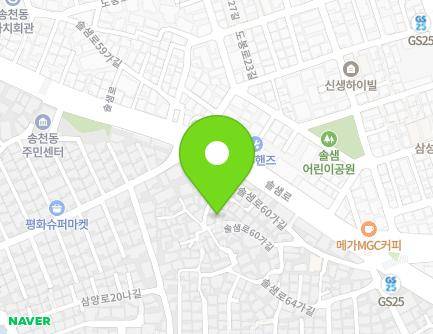 9 Solsaem-ro 60na-gil, Gangbuk-gu, Seoul, Republic of Korea Map