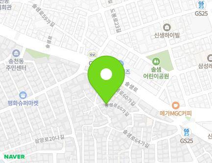 28-15 Solsaem-ro 60ga-gil, Gangbuk-gu, Seoul, Republic of Korea Map