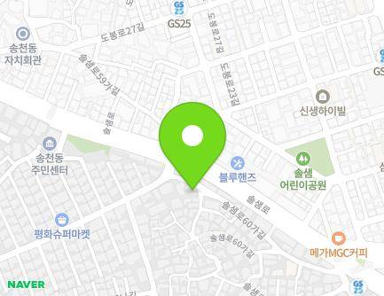 8 Solsaem-ro 60ga-gil, Gangbuk-gu, Seoul, Republic of Korea Map