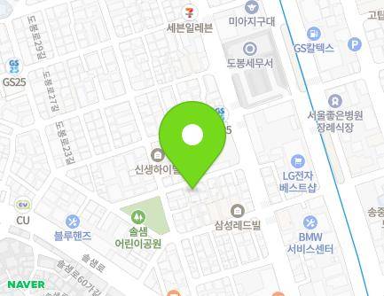 13 Dobong-ro 21-gil, Gangbuk-gu, Seoul, Republic of Korea Map