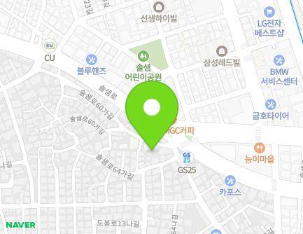 38-4 Solsaem-ro 60ga-gil, Gangbuk-gu, Seoul, Republic of Korea Map