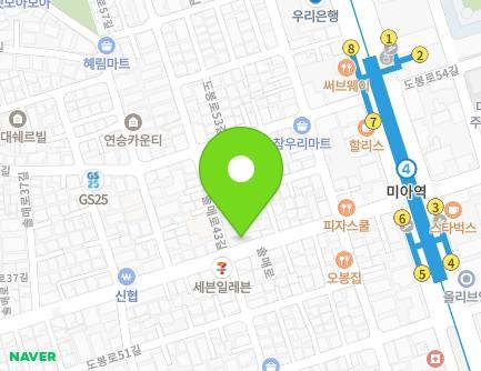 111 Solmae-ro, Gangbuk-gu, Seoul, Republic of Korea Map