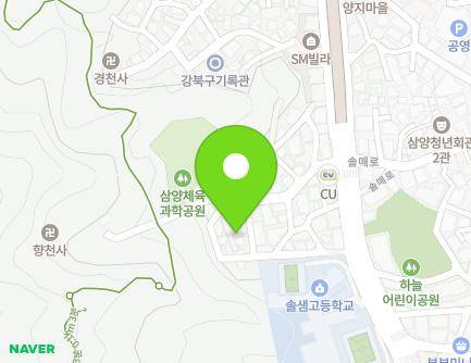 17-6 Insubong-ro 17-gil, Gangbuk-gu, Seoul, Republic of Korea Map