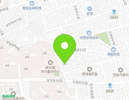 12 Dobong-ro 53ga-gil, Gangbuk-gu, Seoul, Republic of Korea Map